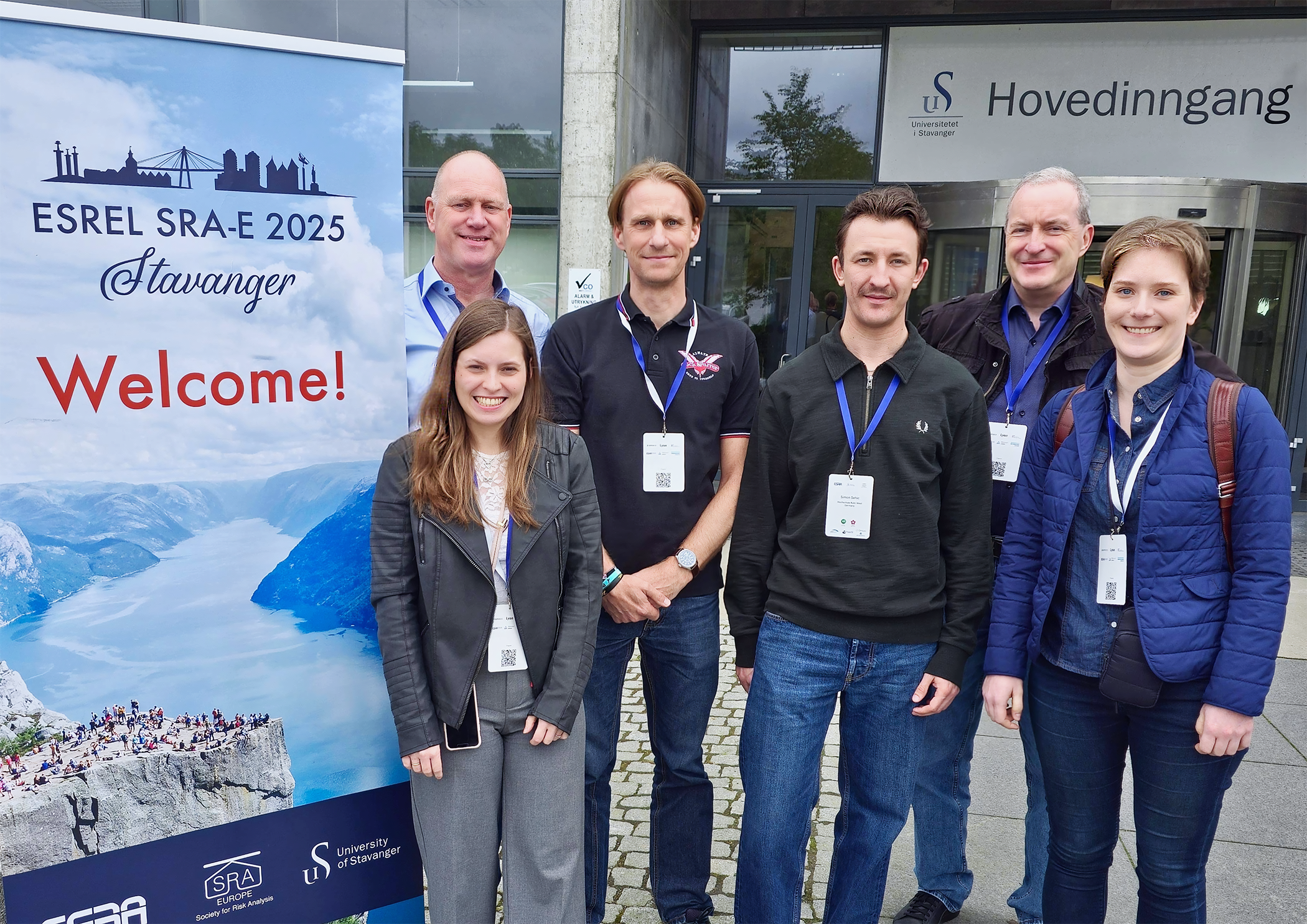Foto: Gruppenbild der Teilnehmer:innen an der ESREL-Konferenz in Norwegen