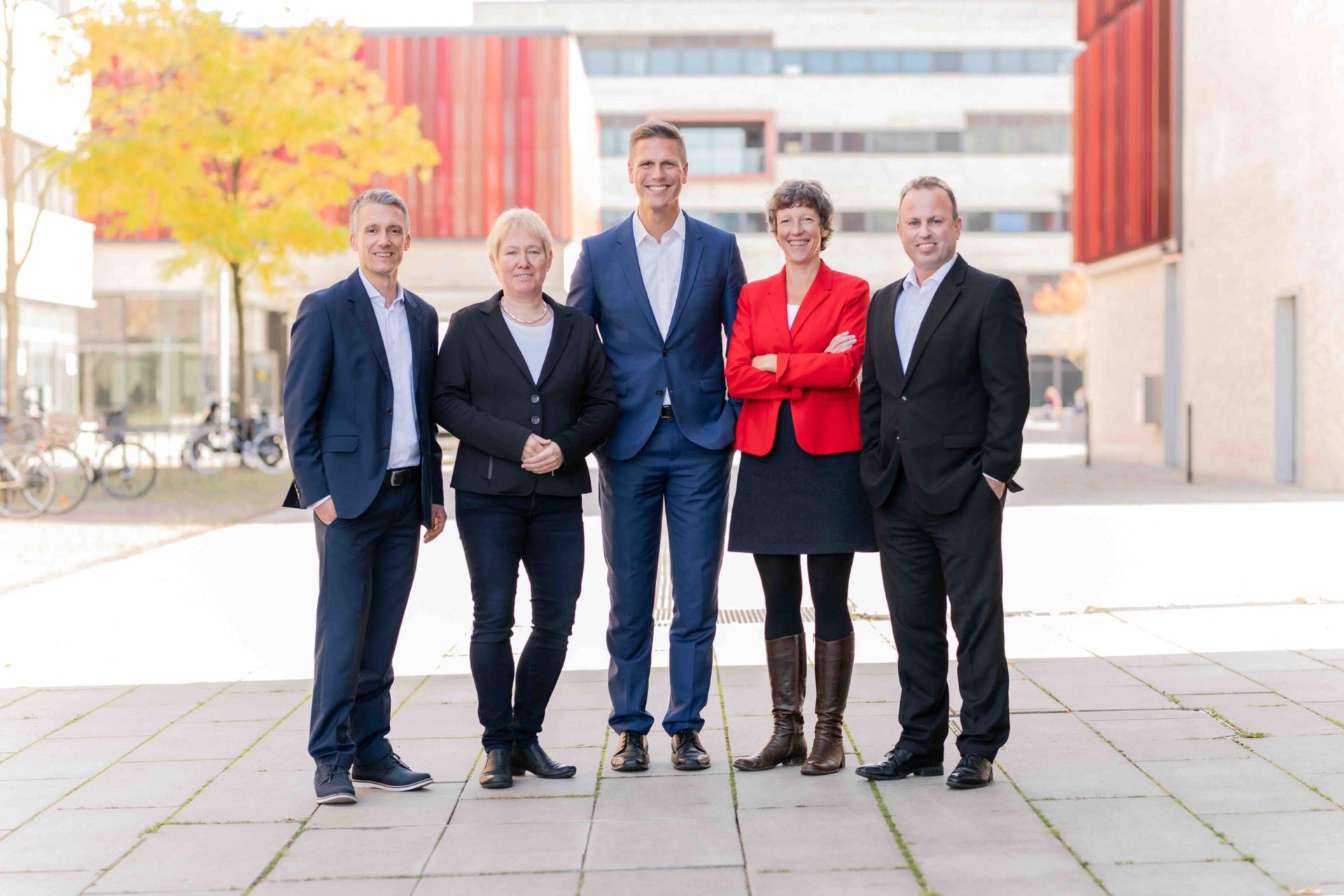 Präsidium der Hochschule Ruhr West auf dem Campus in Mülheim