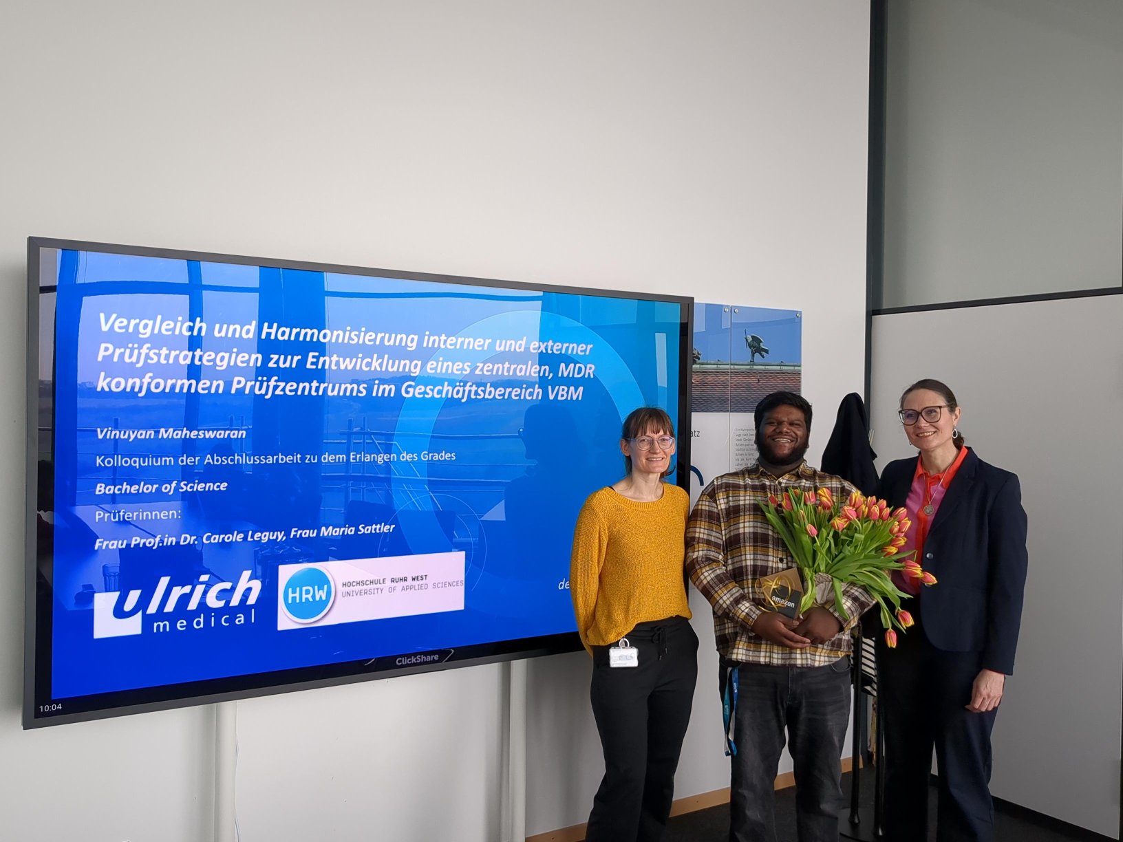 Praxisprojekt MST Nachhaltige Gesundheitstechnologien mit ulrich medical, Abschlussarbeit