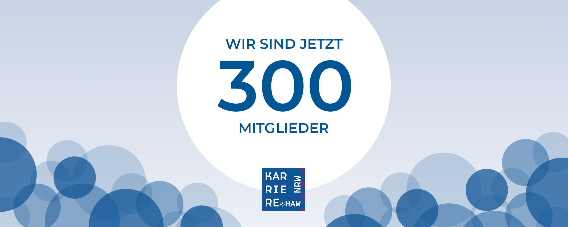 Wir sind jetzt 300 Mitglieder