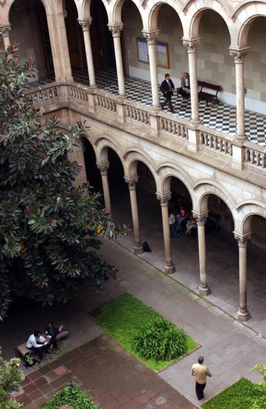 Bild des Campus der Universität Barcelona.