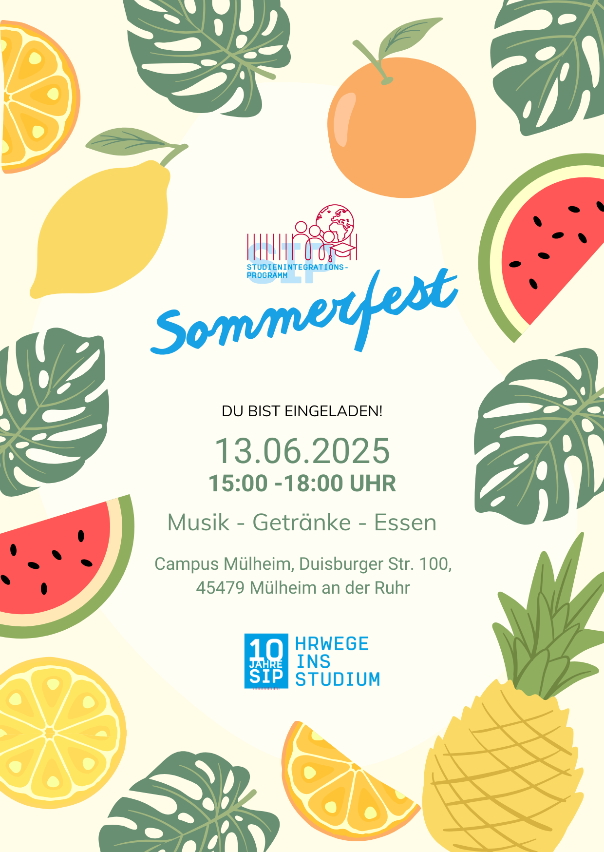 Sommerfest SIP