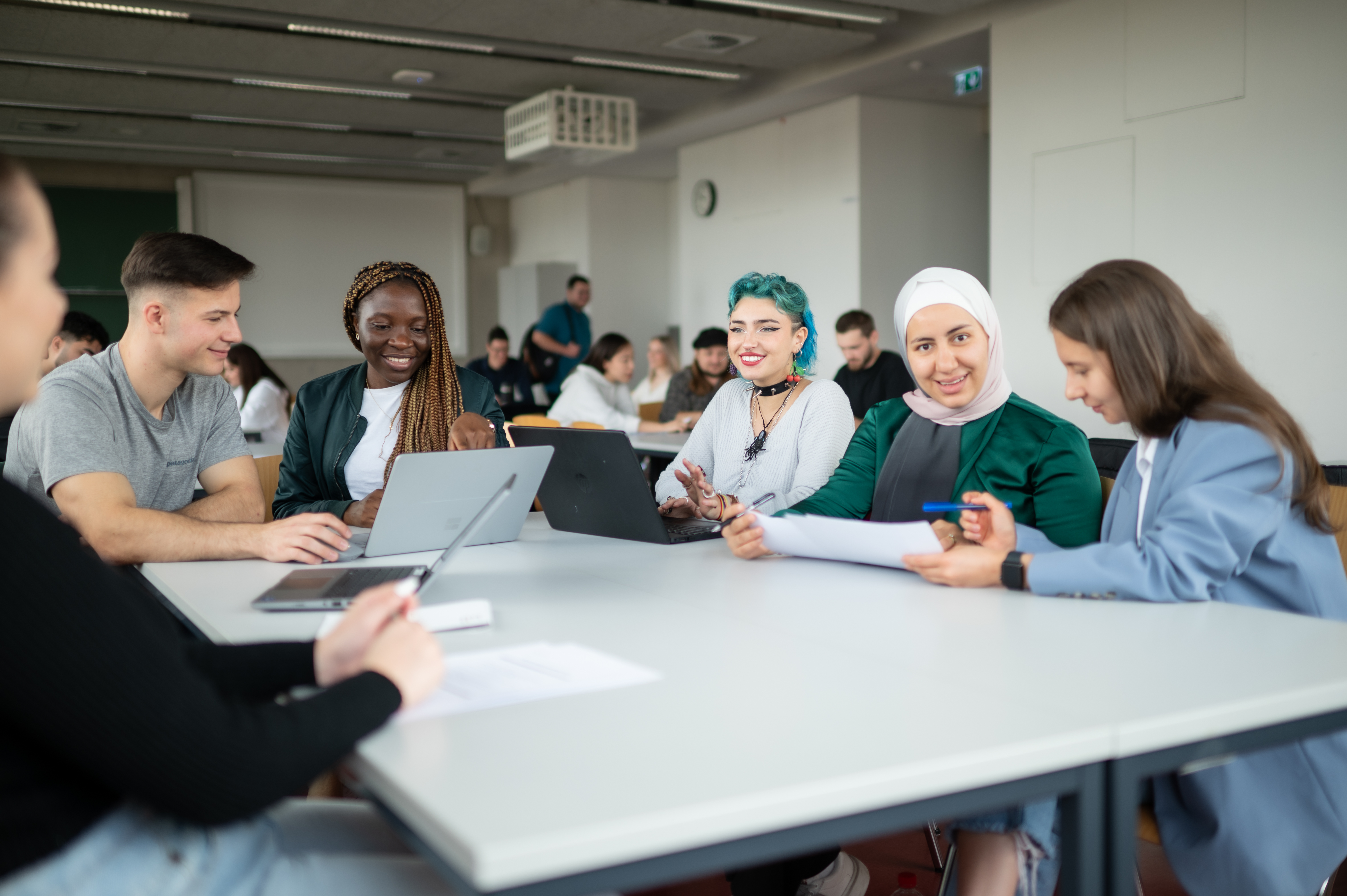 Diverse studentische Arbeitsgruppe