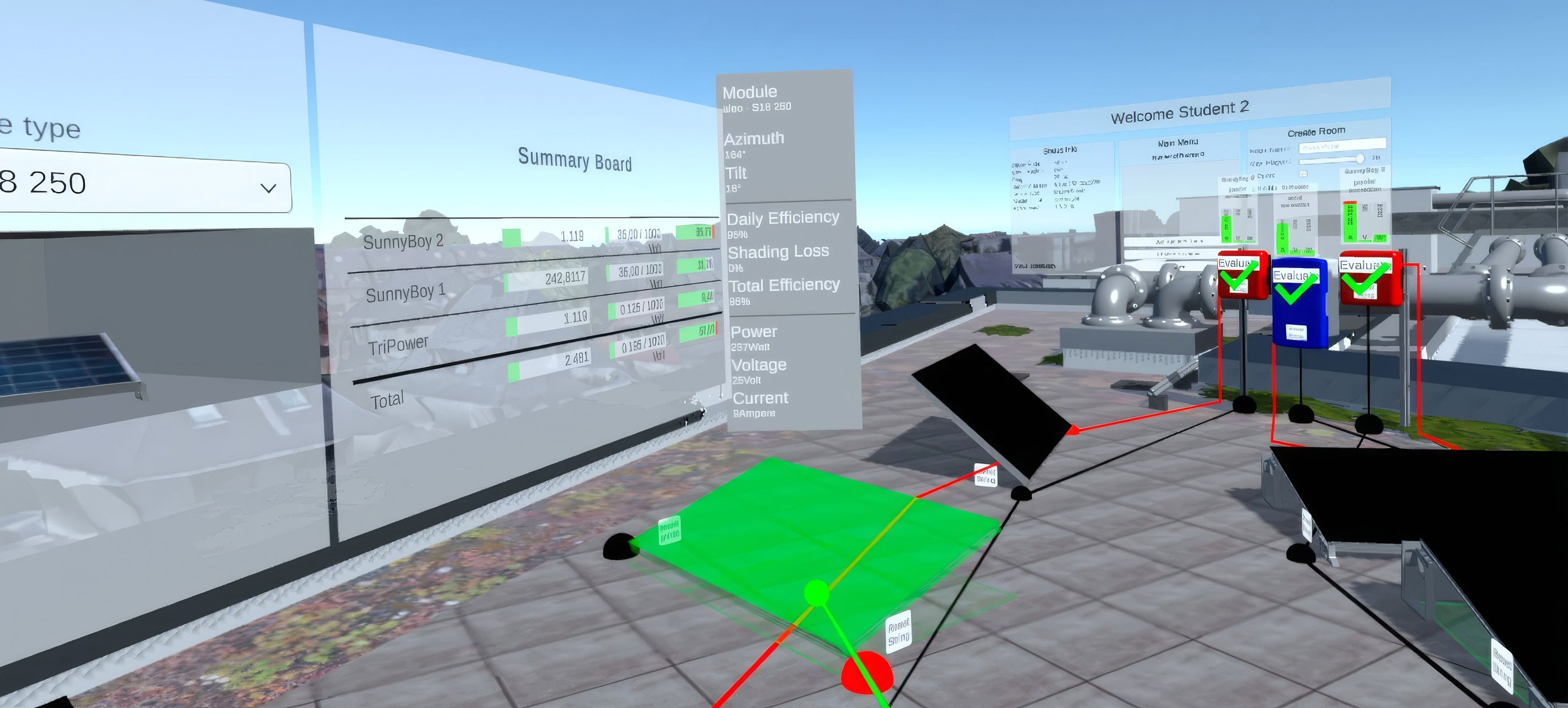 Interessante Screendarstellung von Online Learning