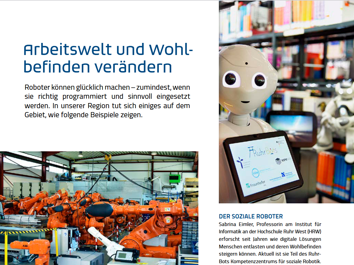 Ausschnitt aus der Ausgabe von Umbau 21 mit dem Titel Arbeitswelt und Wohlbefinden verändern