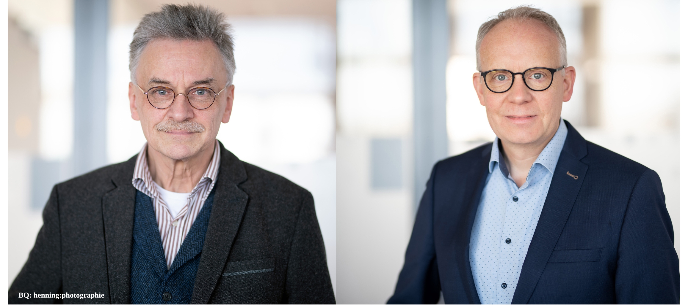 Prof. Dr. Martin Schmücker und Prof. Dr. Peter Vogt