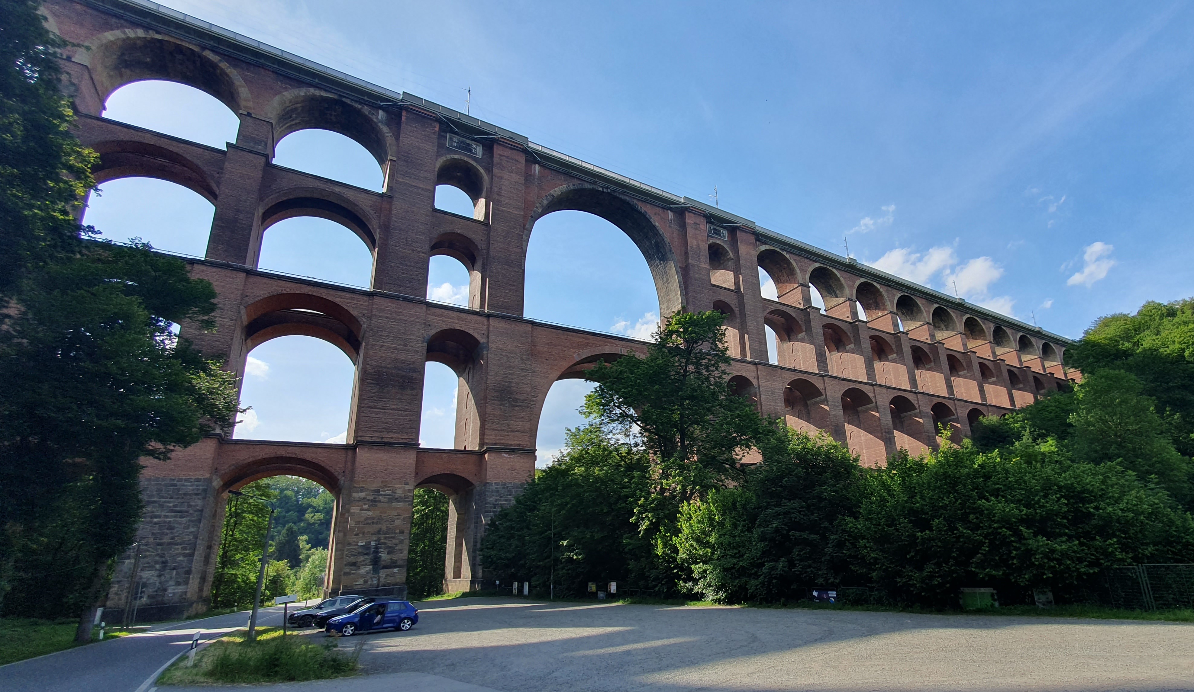 Das Bild zeigt die Göltzschtalbrücke